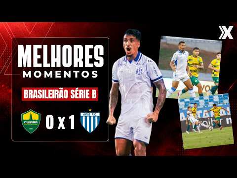 CUIABÁ 0 X 1 AVAÍ| MELHORES MOMENTOS | SÉRIE B | RODADA 33