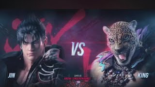 TEKKEN8 PS5 JIN vs KING