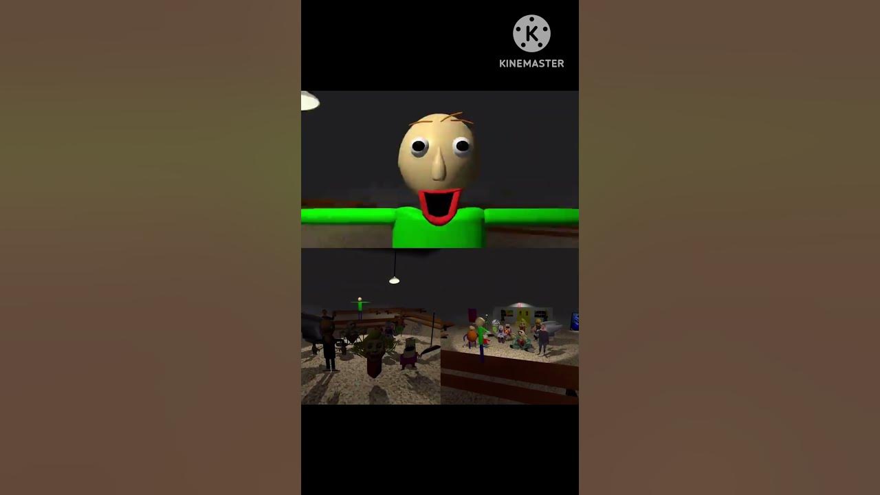 Baldi You're Mine Extra Keyframes comparison (Original vs. Behind the Scenes) #baldisbasics #shorts