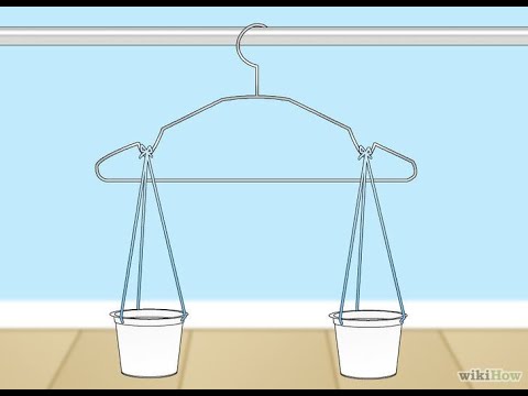 Video: ¿Cómo se hace una balanza casera?