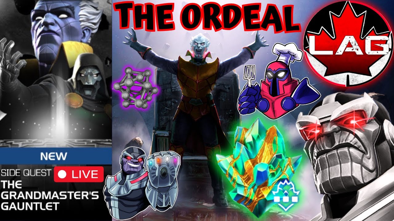 NEW THE ORDEAL!! Updated GM Gauntlet (7-STARS ONLY!) Enough Resources For My 2nd Rank 4! - MCOC