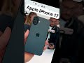 Which iPhone 17 Color is RIGHT for YOU? ALL Finishes UNBOXED! 🤩🎨✨ #smartphone