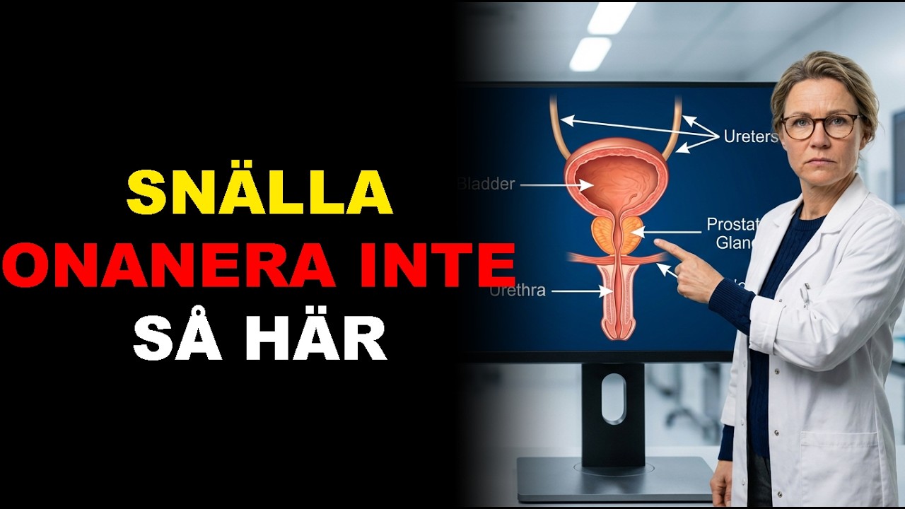Du förstör din prostata! 5 kritiska misstag som alla män gör | Urologen förklarar