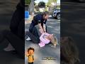 الشرطي بيخلص من فتاة حولت تعتدي على الشاب في الشارع اكسبلور ترند شورت   
