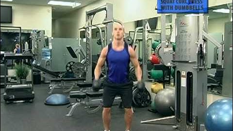 Squat Curl Press | Multi Joint Exercise | Fat Burn