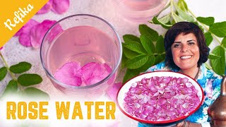 You can make rose water at home! With this rose water you can make great desserts,cleanse your face.