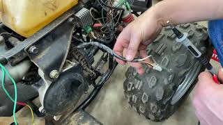 Polaris Predator 50, 90, Scrambler, How To Test The Stator Coil, Will Not Fire, Not Getting Spark
