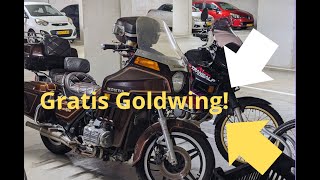 Gratis Goldwing ophalen! - GL1100 1983