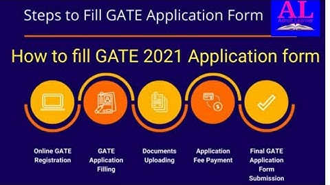 HOW TO FILL GATE  APPLICATION FROM STEP BY STEP GUIDE 💡|| GATE 2021 ONLINE FORM KAISE BHARE