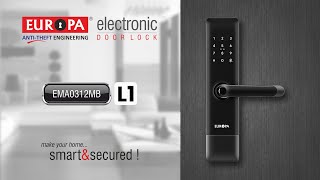 Europa  Electronic Lock EMA0312MB ( L1 ) Features | Hindi