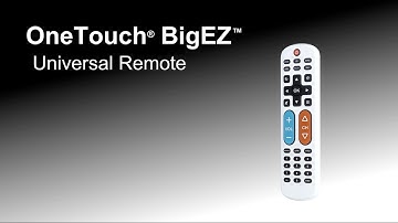 84666: GE OneTouch BigEZ Universal Remote – Overview