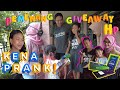 PEMENANG PERTAMA GIVEAWAY HANDPHONE!! KENA PRANK LEIKA!