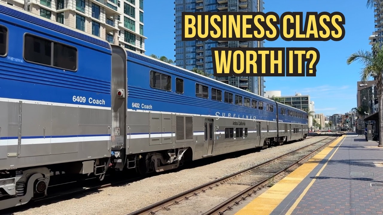 AMTRAK | Pacific Surfliner | Business VS Coach Class