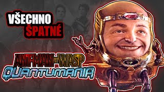 Všechno ŠPATNÉ ve filmu Ant-Man a Wasp: Quantumania