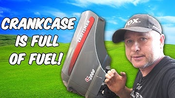 This Riding Mower Had Fuel Coming Out Of Muffler! Step By Step Repair Video With Donyboy73