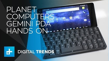 Planet Computers Gemini PDA - Hands On at MWC 2018