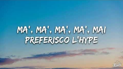 Mahmood, Geolier - PERSONALE (Testo/Lyrics)
