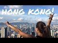 HONG KONG - VICTORIA PEAK, DIM SUM, and LIGHT SHOW - Day 1 - VLOG