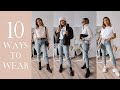 10 WAYS TO WEAR MOM JEANS // Charlotte Olivia