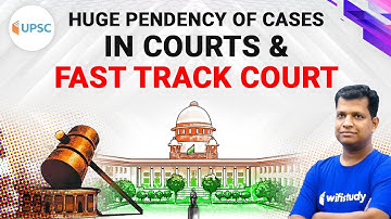 5:00 PM - UPSC CSE 2020 | Special Session by Pawan Sir | Huge Pendency of Cases in Court