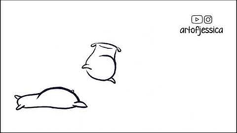 flour sack jump animation | artofjessica