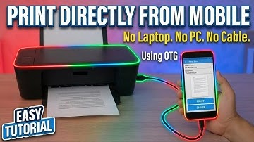 📱 Mobile Se Print Kaise Kare | बिना Laptop या PC के Direct Print करें | Wireless Printing Guide 2025