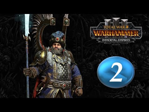 Видео: Total War: Warhammer 3. # 2. Борис Урсус. Сложность "Легенда".