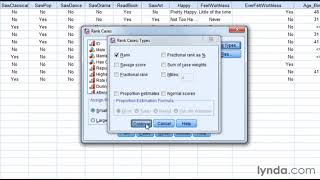 Data Analysis Tutorial  How to rank cases in SPSS