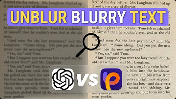 How to Unblur TEXT Using ChatGPT in SECONDS! - 2025 Tutorial