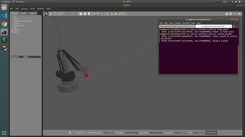 Uarm Swiftpro pick and place in gazebo