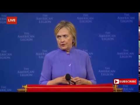 Hillary Clinton promises 'Military Response' To Cyberattack at American Legion Cincinnati