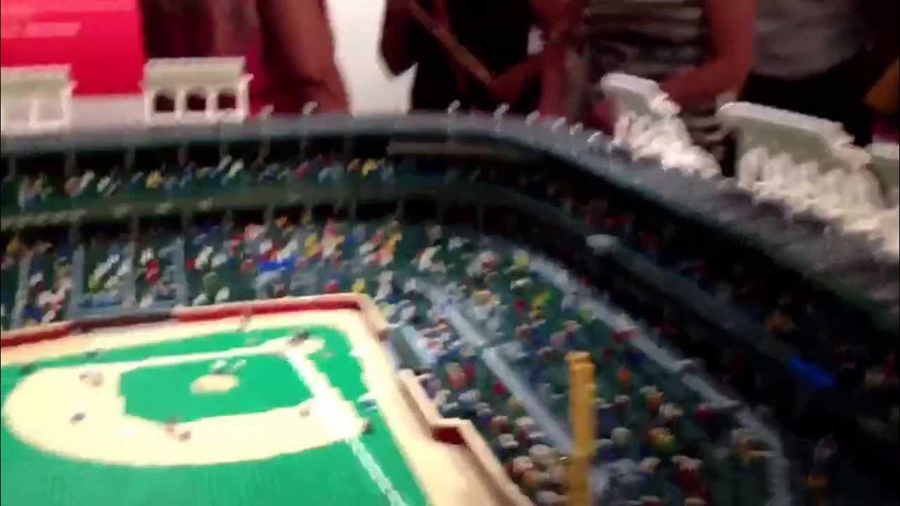 Lego Wrigley Field stadium YouTube