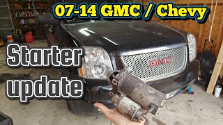 Chevy / GMC LS starter upgrade 2007-2014 Silverado, Yukon, Tahoe, Suburban, Sierra, and Escalade by Gage Fixes Everything 103 views 3 months ago 10 minutes, 16 seconds