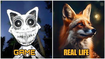 Zoonomaly 🐾 - Game VS Real Life - Characters Comparison (horror game)