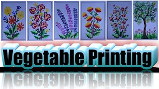 Vegetable Printing || Printing Technique || Rupali Bhagat