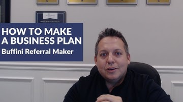 How to Make a Business Plan with Buffini Referral Maker