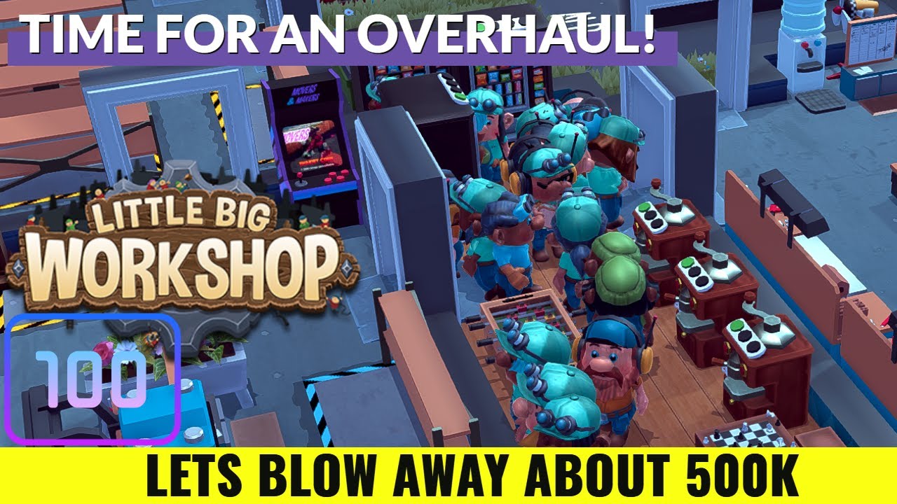 Little Big Workshop | We need better wood, let's cut to the chase | 100% Achievement Run Nine