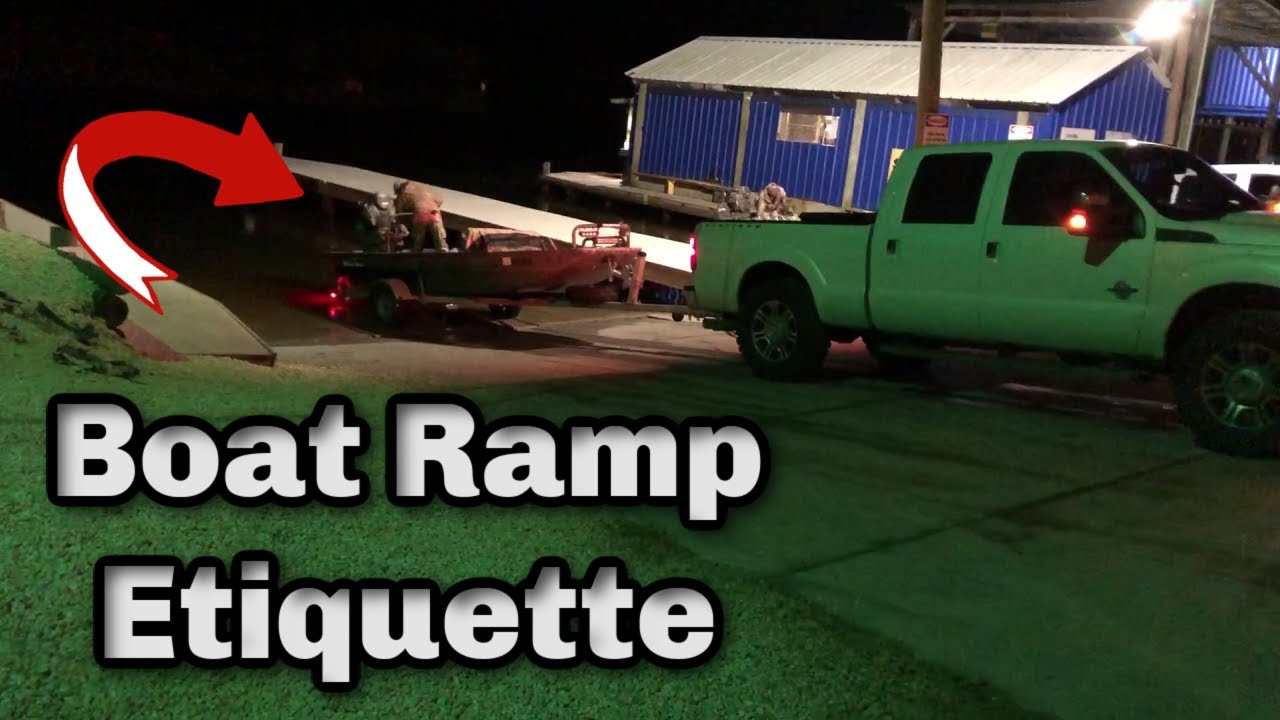 Duck Hunting Boat Ramp ETIQUETTE (Boat Ramp Do's and Don'ts) YouTube