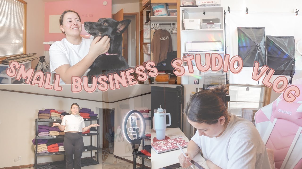 Day In The Life Small Business Owner | Vlog #21 | Packaging Orders ...