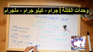 وحدات الكتلة - جرام - كيلو جرام - ملجرام