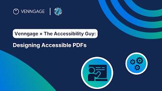 How to Design Accessible PDFs | Venngage + The Accessibility Guy