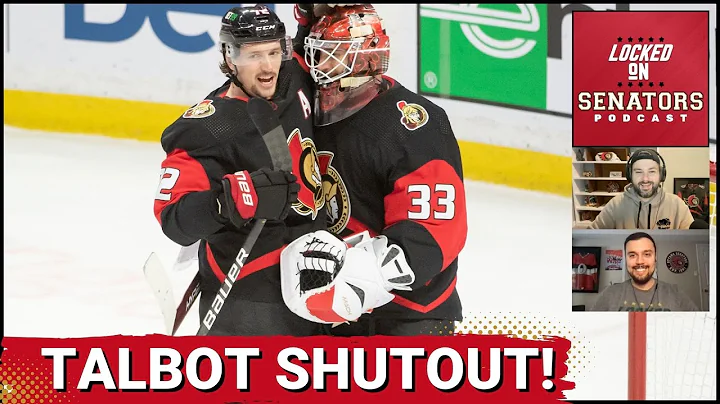 Ottawa Senators Shutout Victory Over Anaheim Ducks...
