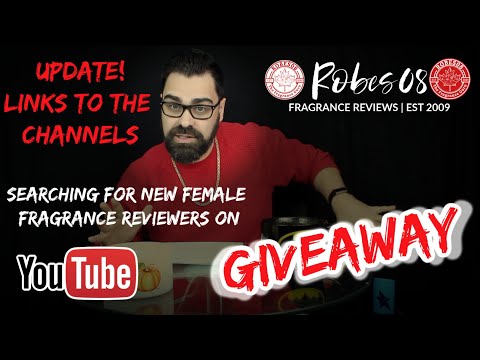 Female Fragrance Reviewers Update & Links! | Giveaway\Contest #Robes08