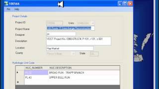 2-SWMSOFTVA-Project Setup and Outfall Database