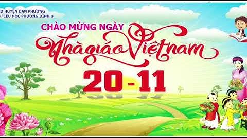 Tải File Miễn Phí Quảng Cáo - BaNer - Background ( Chào Mừng Ngày Nhà Giáo Việt Nam 20/11/2020)