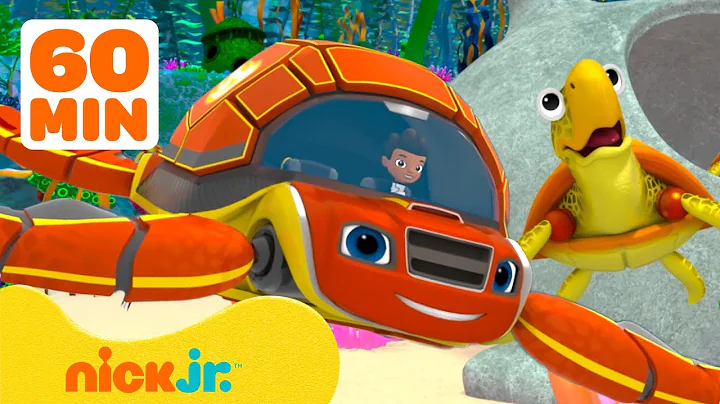 60 MINUTES of Blaze's STEM Rescue Missions & Adventures! 🔢 w/ AJ | Nick Jr.