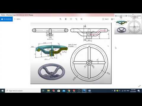 Simple Project of solidworks - YouTube