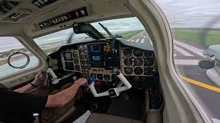 Piper Cheyenne arrival into Centennial, Colorado