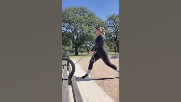 Split Squat with Superband Row