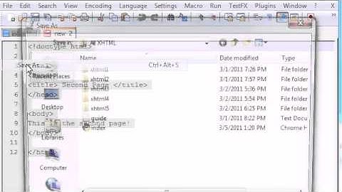 XHTML and CSS Tutorial   6   Adding Links to our Webpage